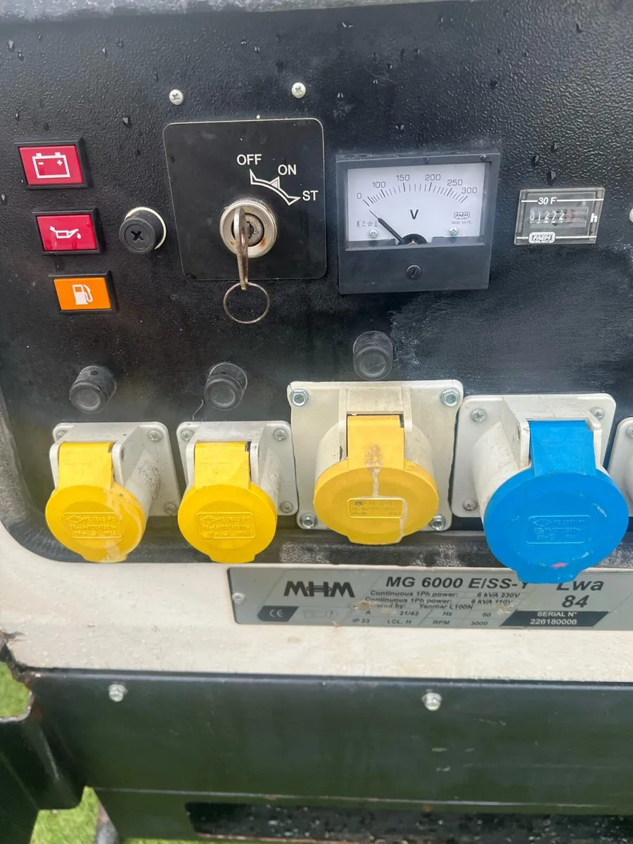 Generator 6KVA Yanmar Super silent diesel - Image 3