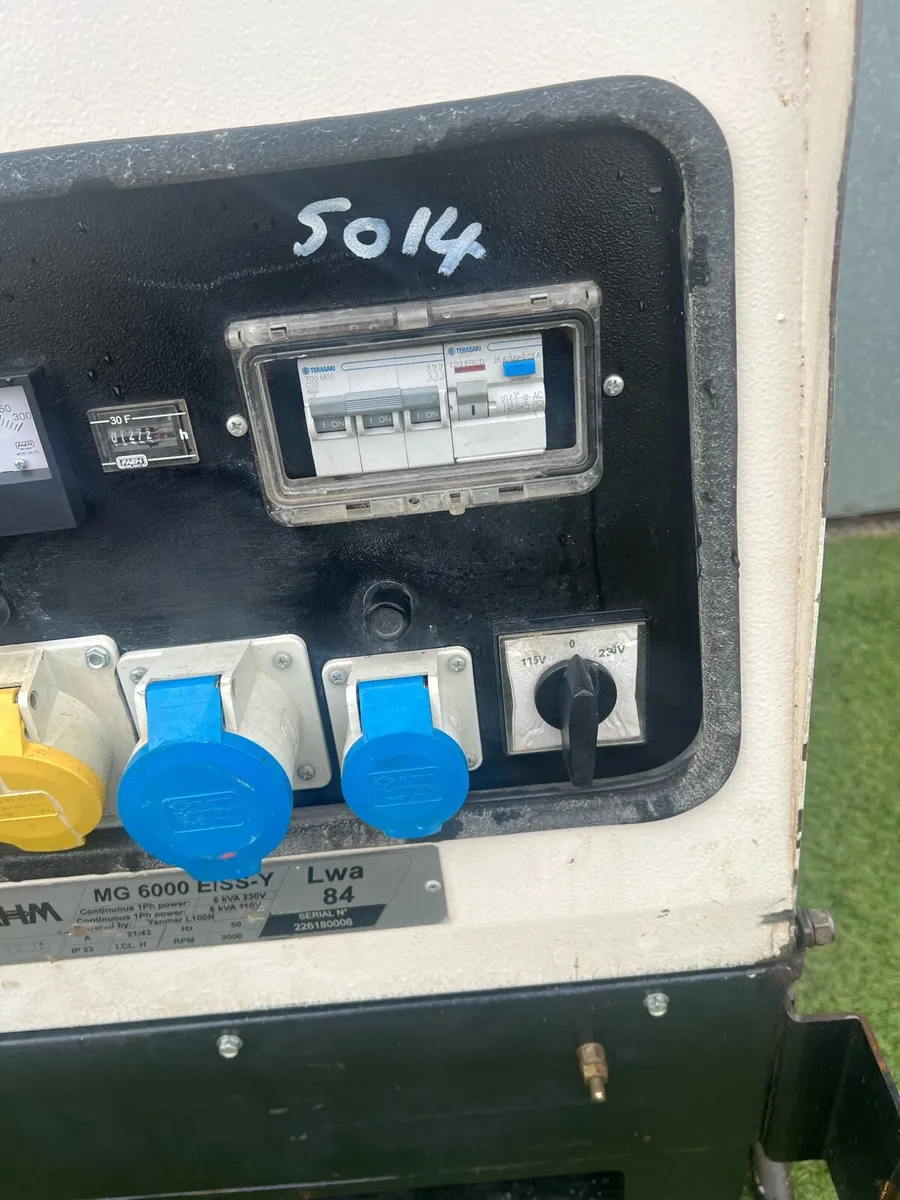 Generator 6KVA Yanmar Super silent diesel - Image 4