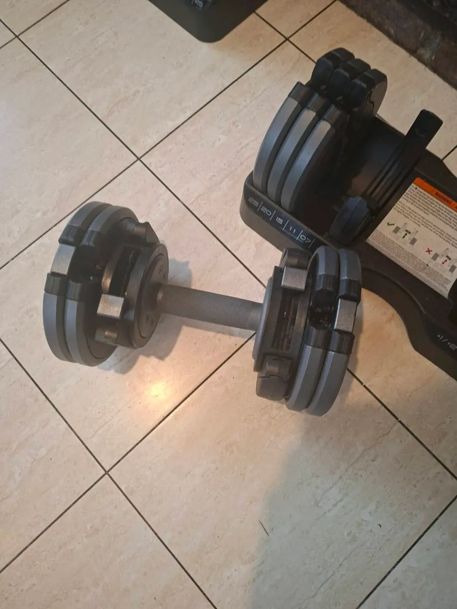 Adjustable dumbells - Image 1