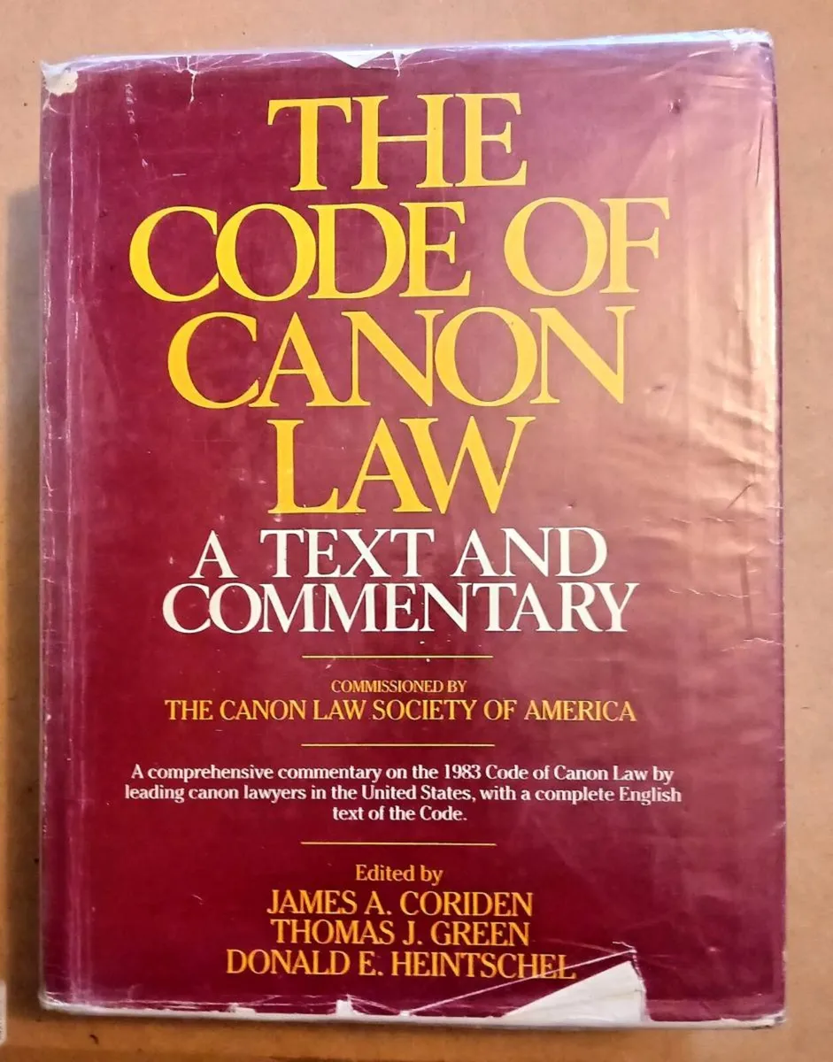 Code of Canon Law Book 1985