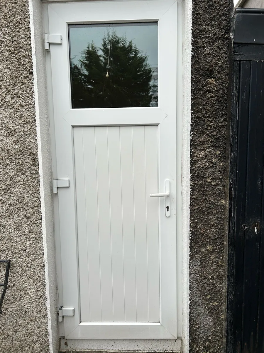 PVC back door - Image 1