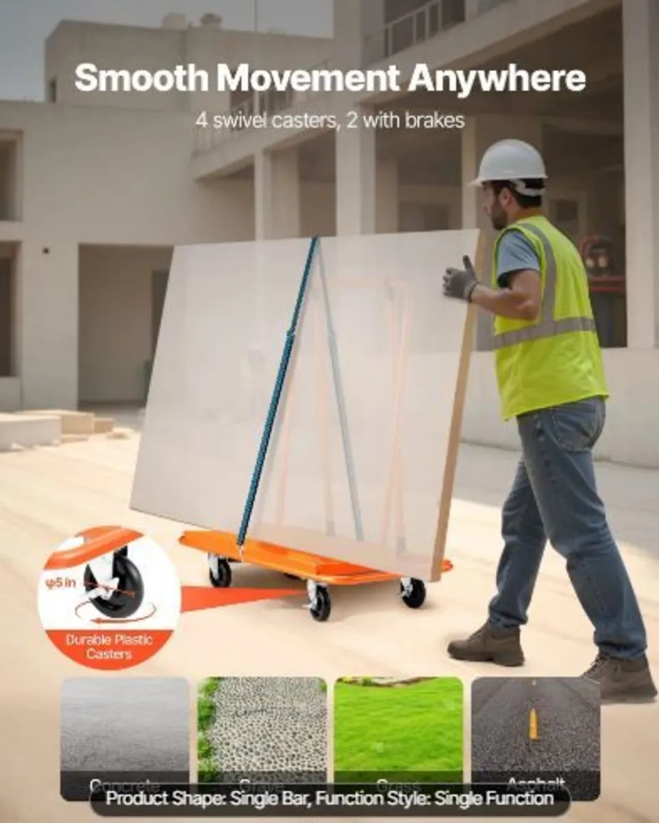 Drywall Cart Dolly, 816 kg Load Capacity - Image 2