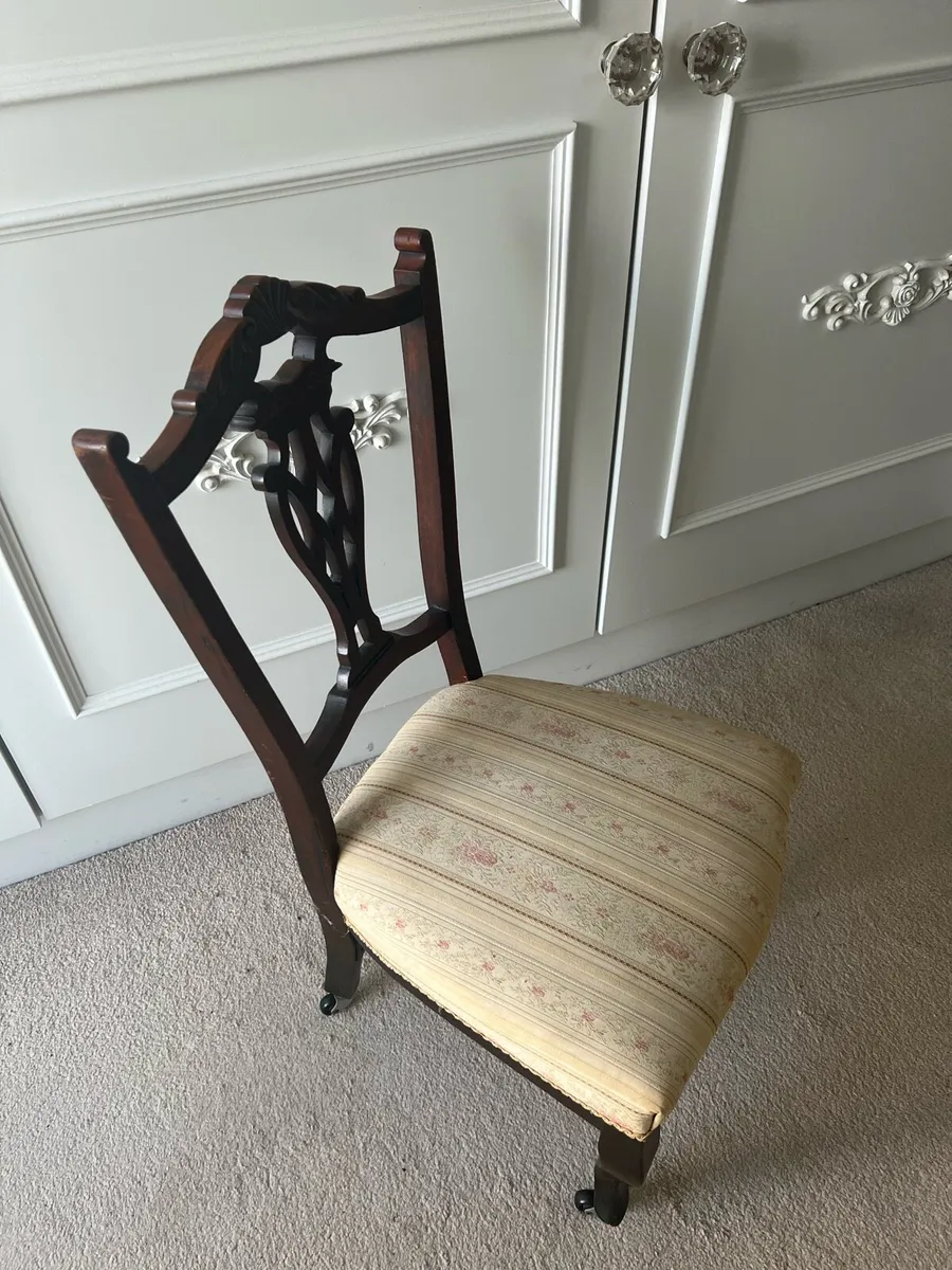 Victorian Bedroom Chair - Image 2