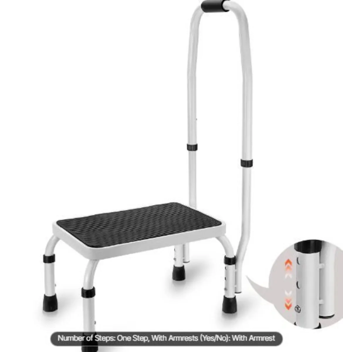 Step Stool 1-Step 150KG Capacity - Image 1