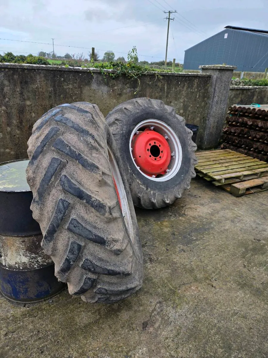 16.9 /28 rims and tyres - Image 2