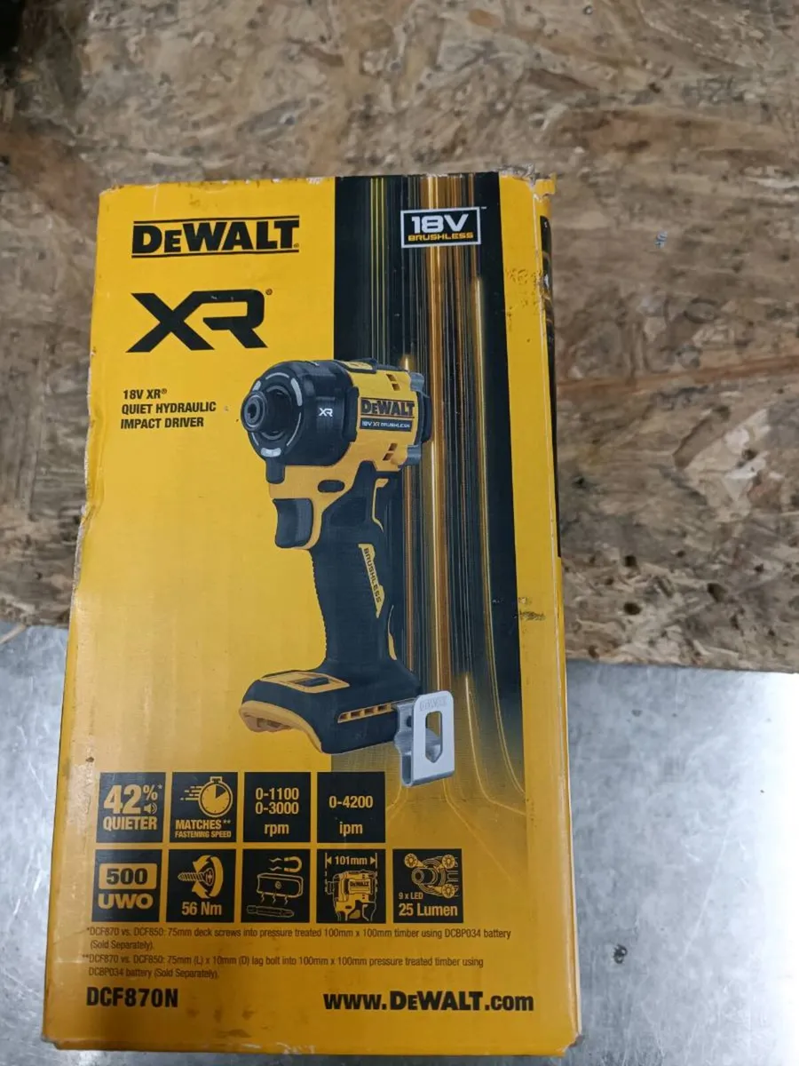 DeWalt dcf870 hydraulic impact. Brand new