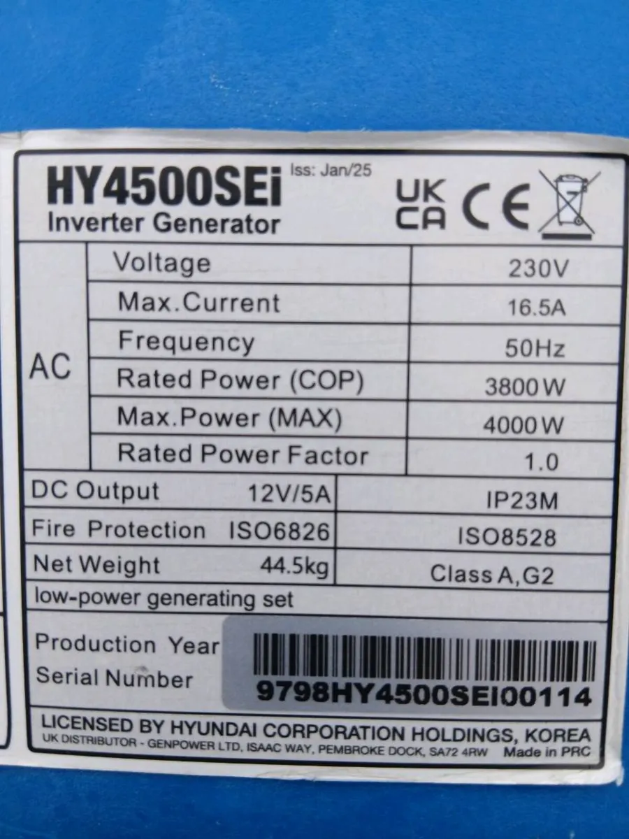 Hyundai Generator - Image 2