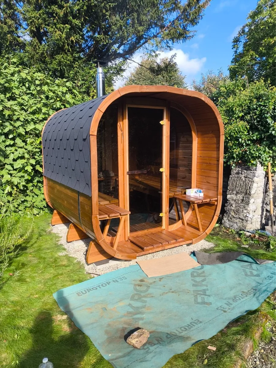 Cube sauna, Barrel sauna - Image 1