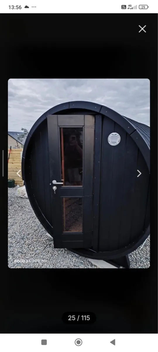 Cube sauna, Barrel sauna - Image 2
