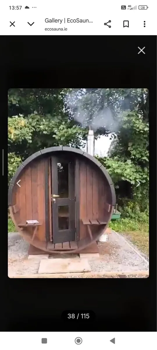 Cube sauna, Barrel sauna - Image 4