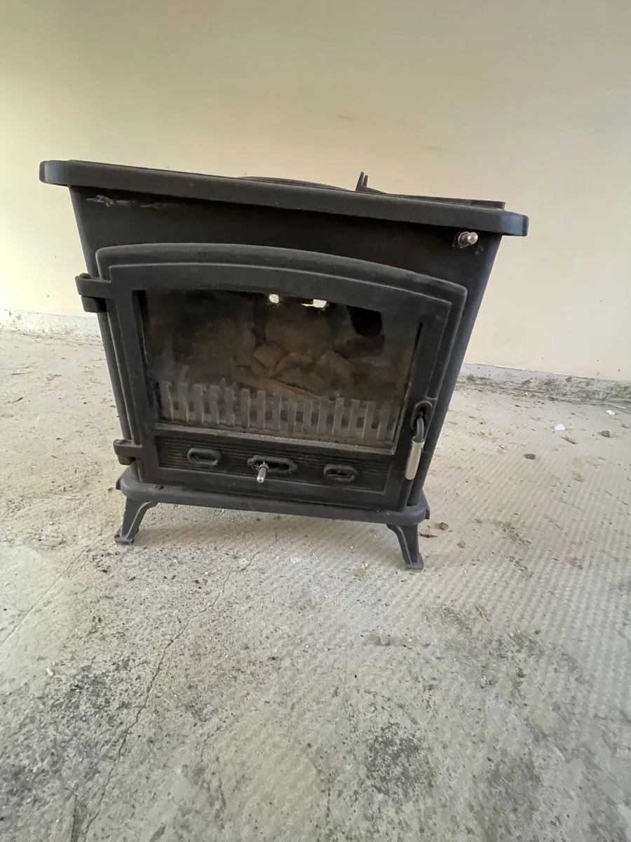 Wood burning stove, 5-6kW, second hand - Image 2