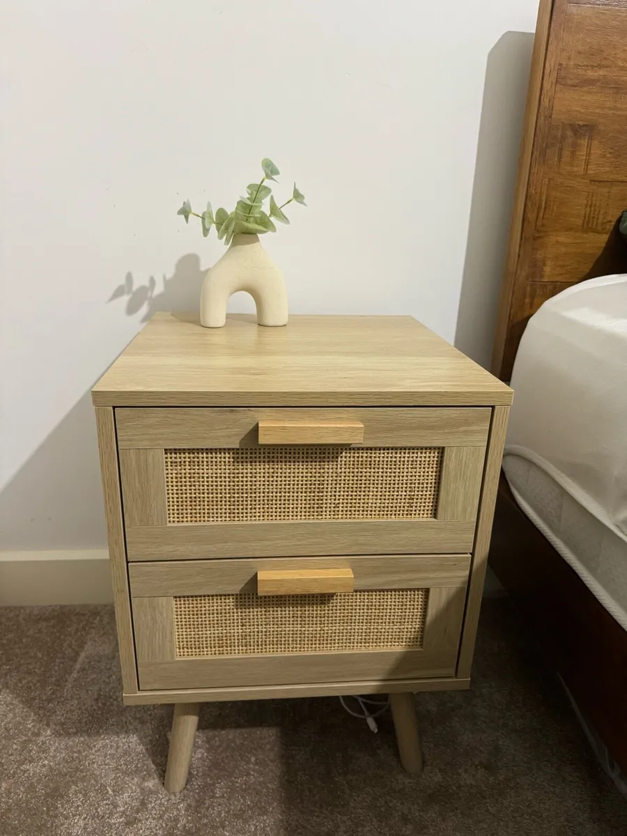 2 bedside table like new - Image 2