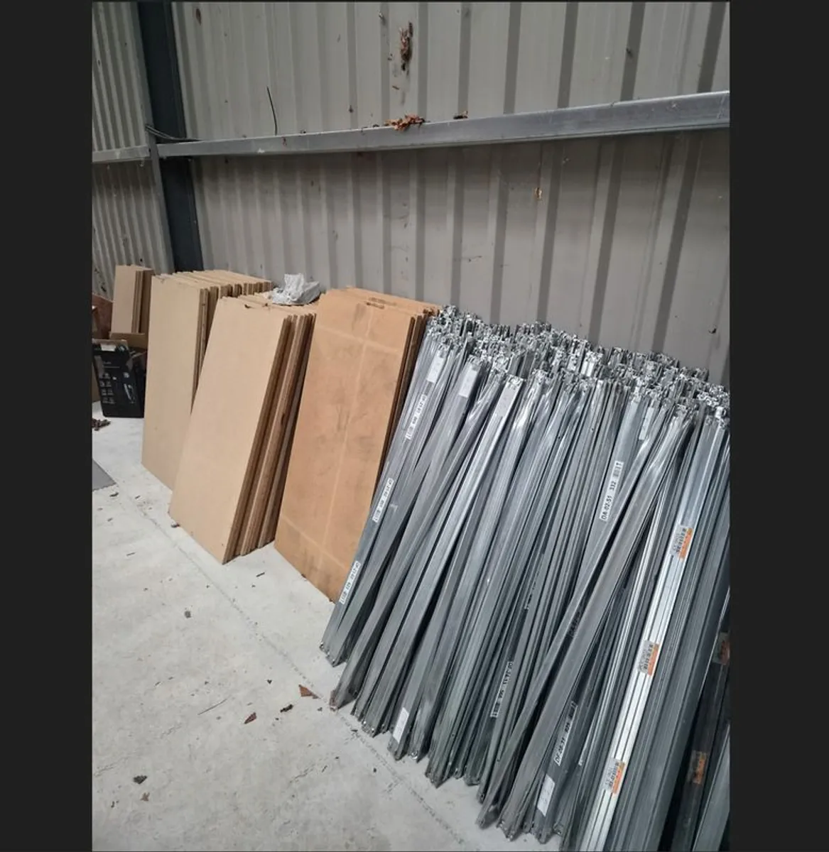 88ft of Galvanised Shelving, 2500mm High - Image 4