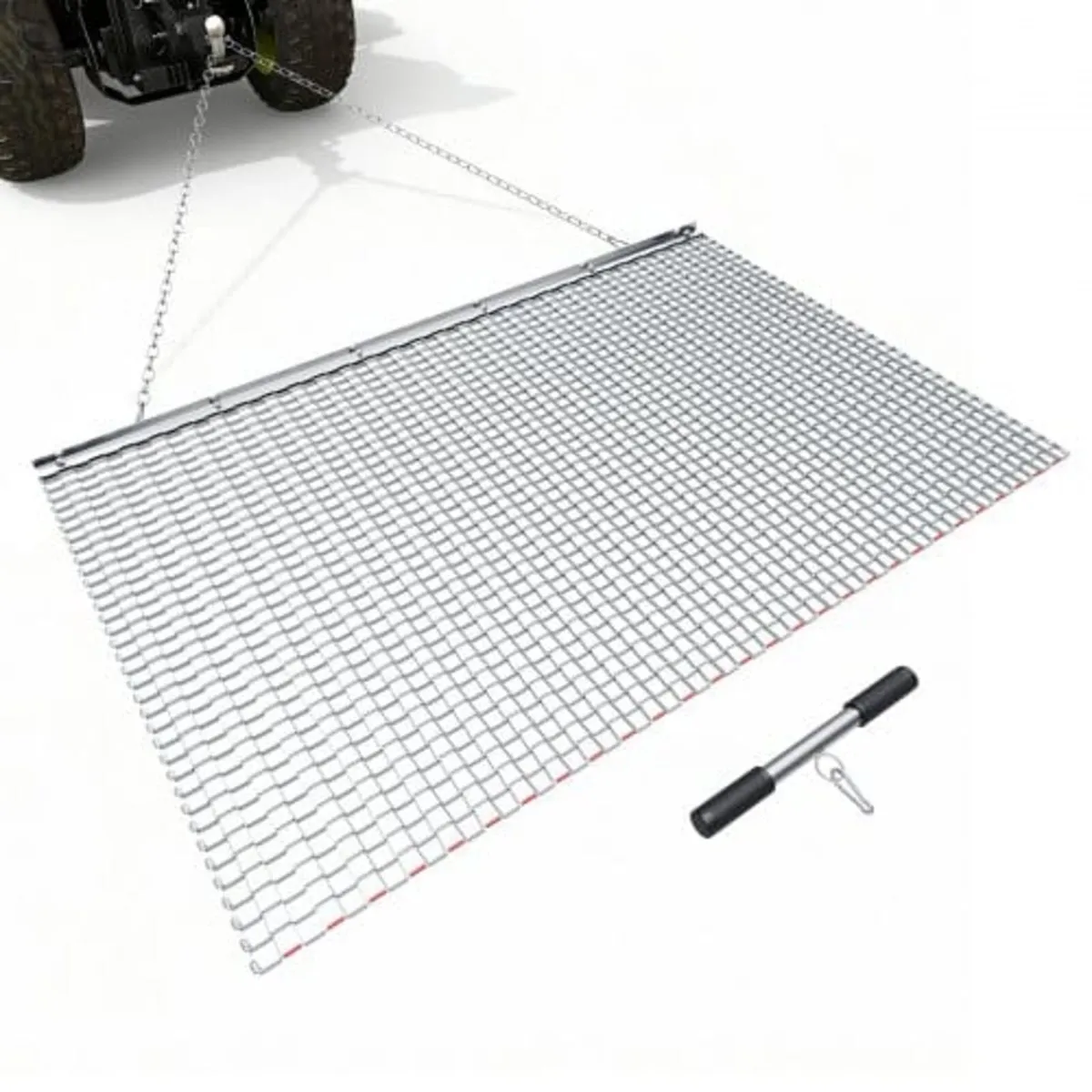 Drag Harrow, 1.5x0.9 m, High-Efficiency Chain Harr - Image 1