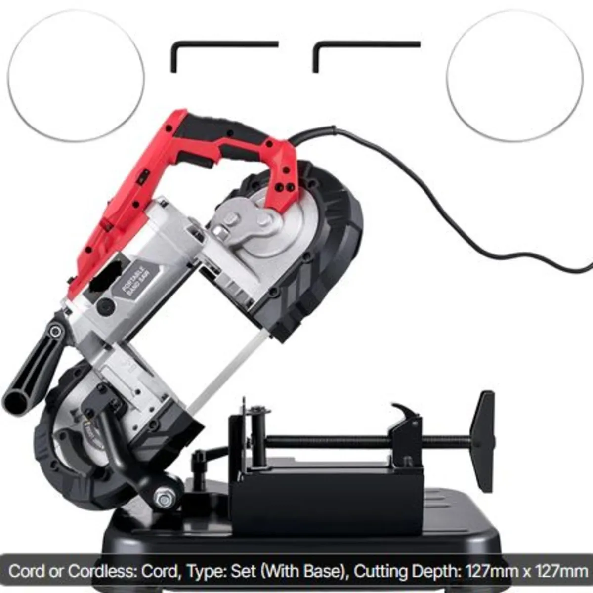 Portable Band Saw, 127 mm x 127 mm Cutting Depth - Image 1