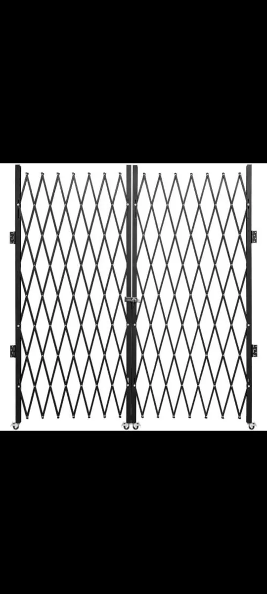 Double Folding Security Gate, 382 × 214 cm(W × H) - Image 1