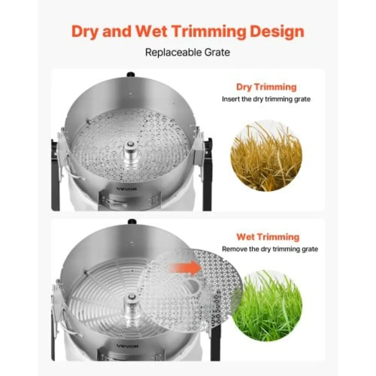 Electric Bud Leaf Trimmer, 2-in-1 Manual & Electri - Image 3