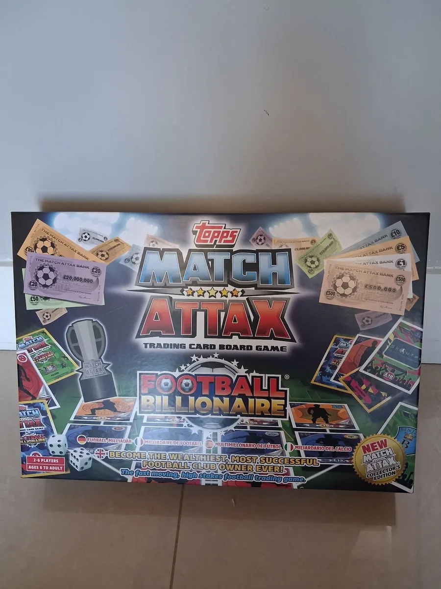 MATCH ATTAX MILLIONAIRE Board Game - Image 1