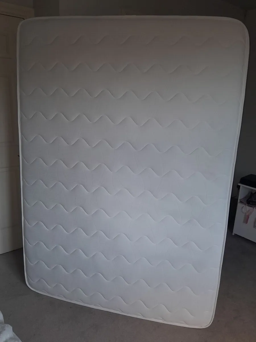 Double Bonnell Spring Mattress brand new - Image 1