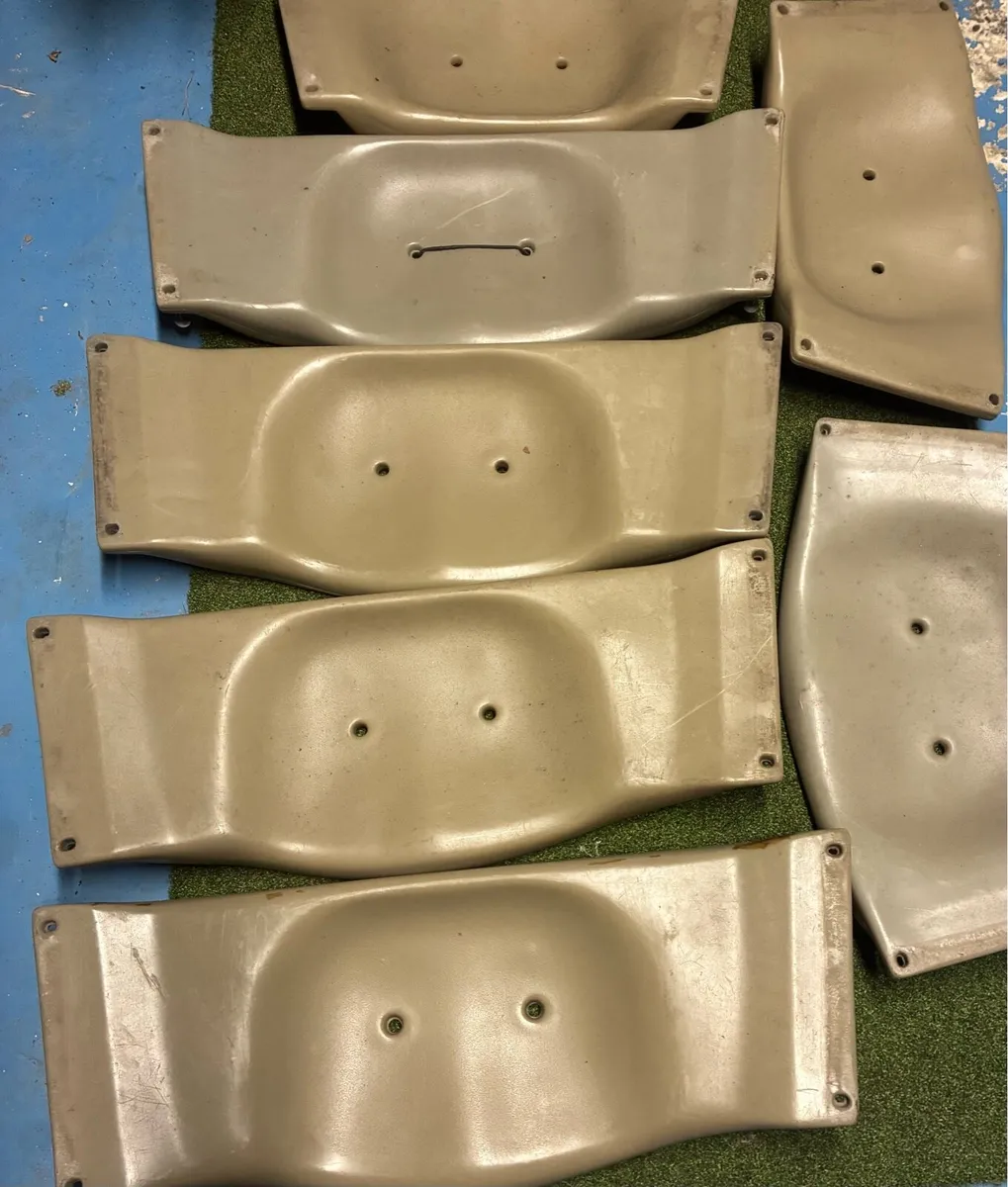 Moulded plastic seats- canoe / swing / diy project