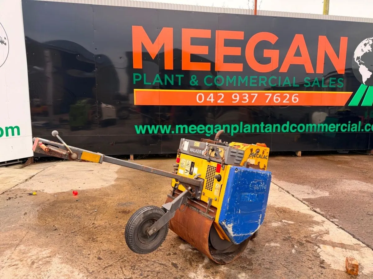 Mecalac Walk-Behind  Roller  Starts & Vibrates  Re - Image 1