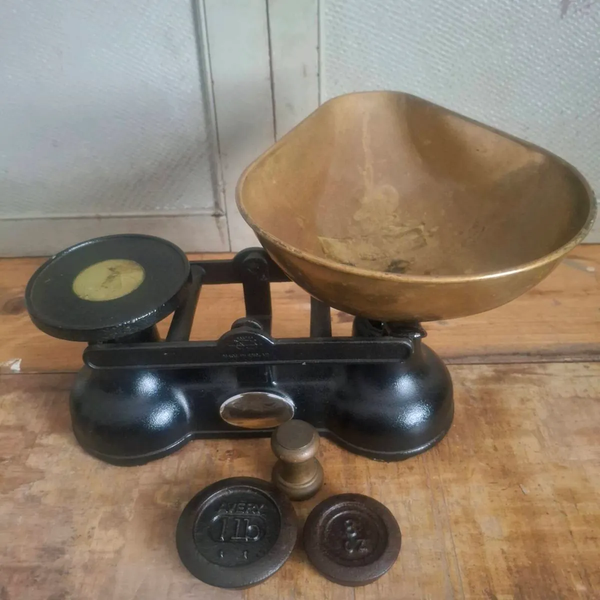 Vintage Salter Staffordshire Kitchen Scale - Image 2