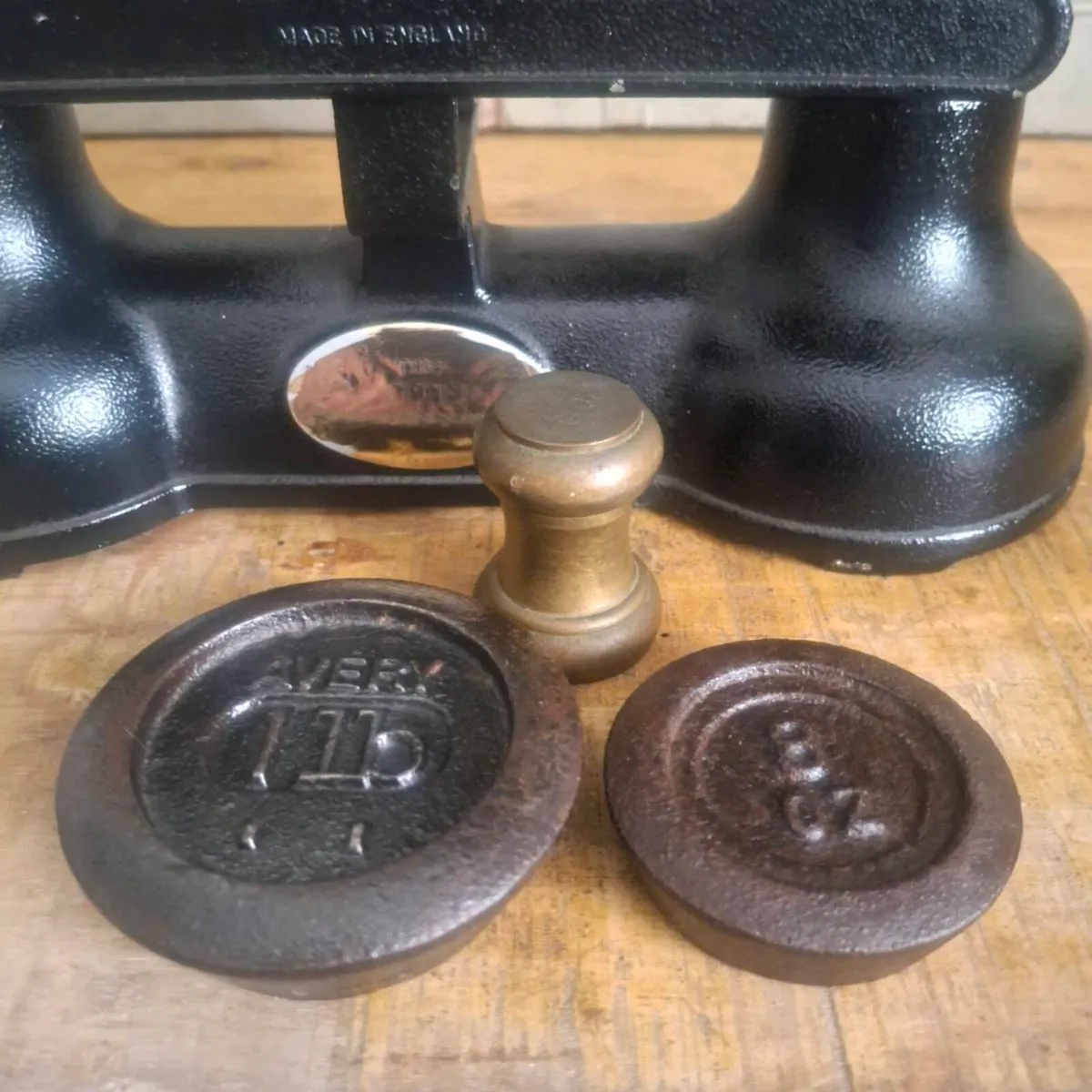 Vintage Salter Staffordshire Kitchen Scale - Image 3
