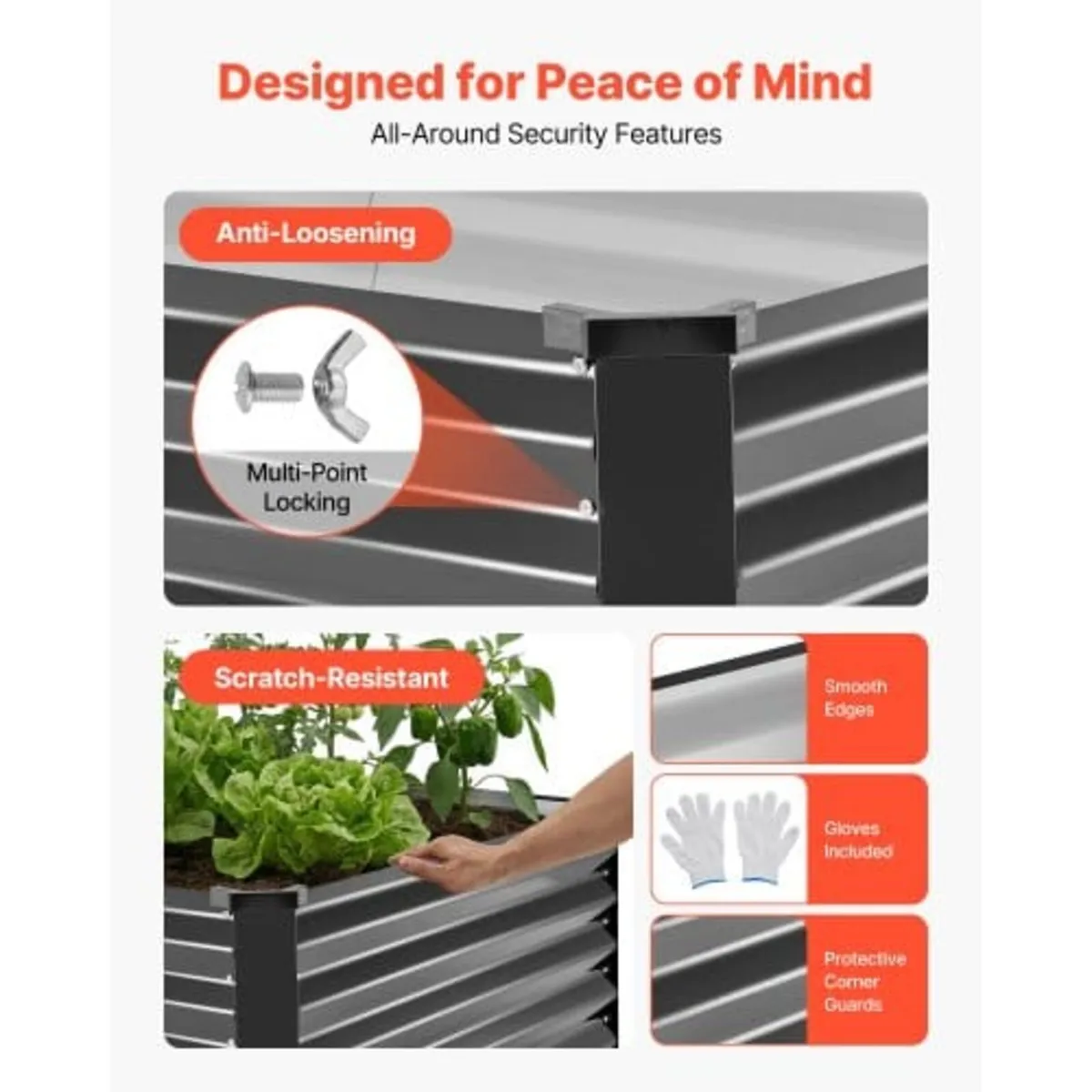 2 Pack Galvanized Raised Garden Beds, 2030 x 1020 - Image 4