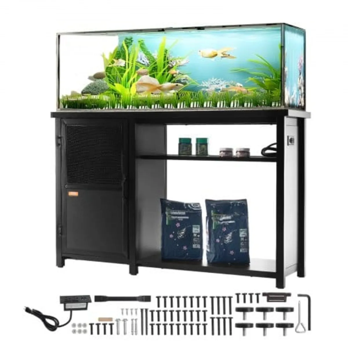 Aquarium Stand, 75 Gallon Fish Tank Stand, 52 x 19 - Image 1