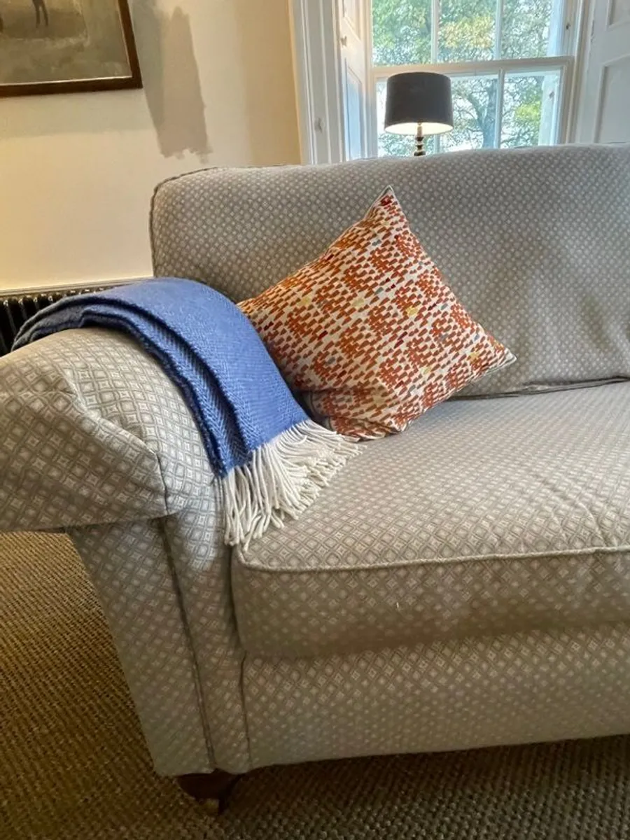 Large couch recently reupholstered - Image 4