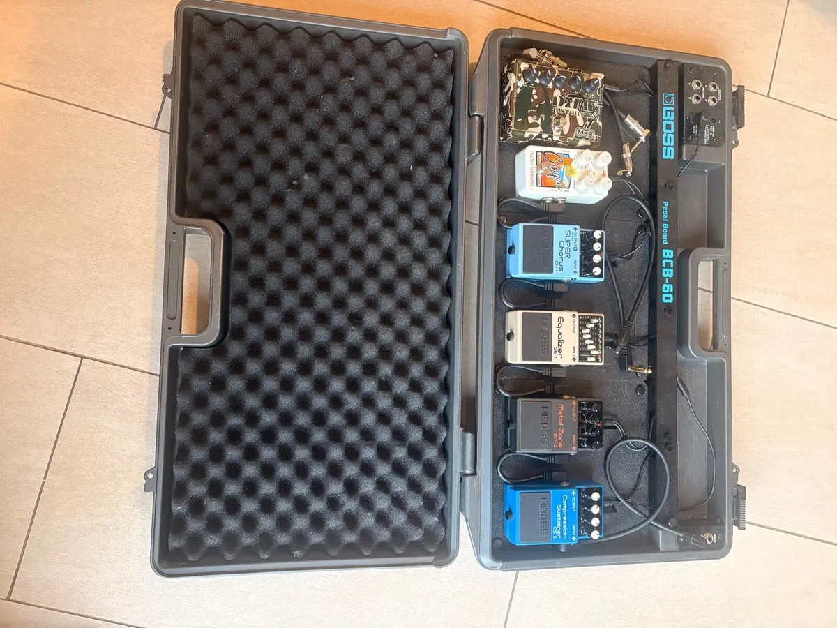 Guitar pedal board - Image 1