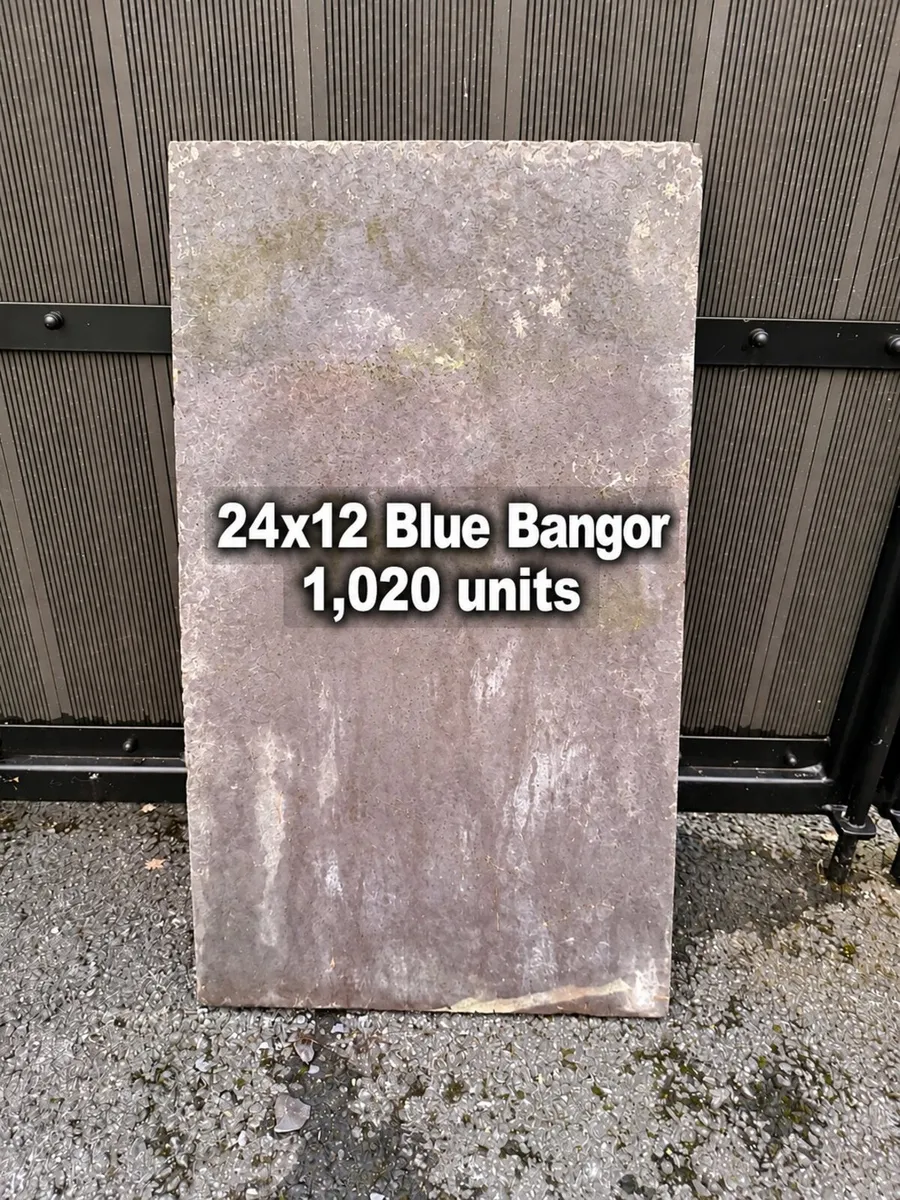 Blue Bangor slates - Image 1