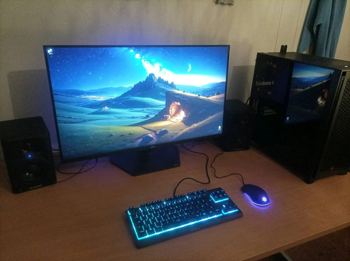 Full Gaming PC set up - Image 1