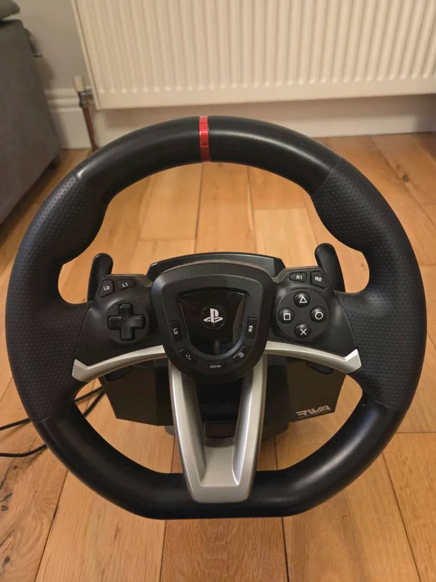 Hori Playstation Racing Steering Wheel - Image 1