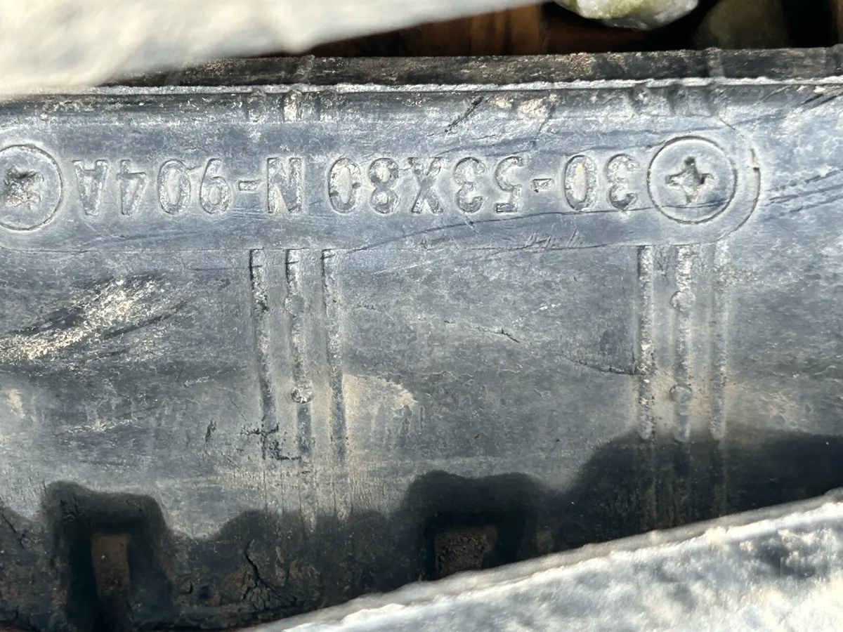 Mini digger tracks for sale - Image 4