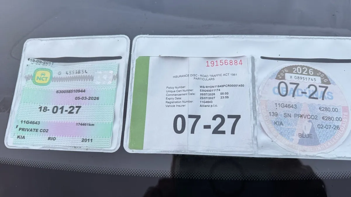 2011 Kia Rio 1.4 Petrol – Engine Needs Repair - Image 3