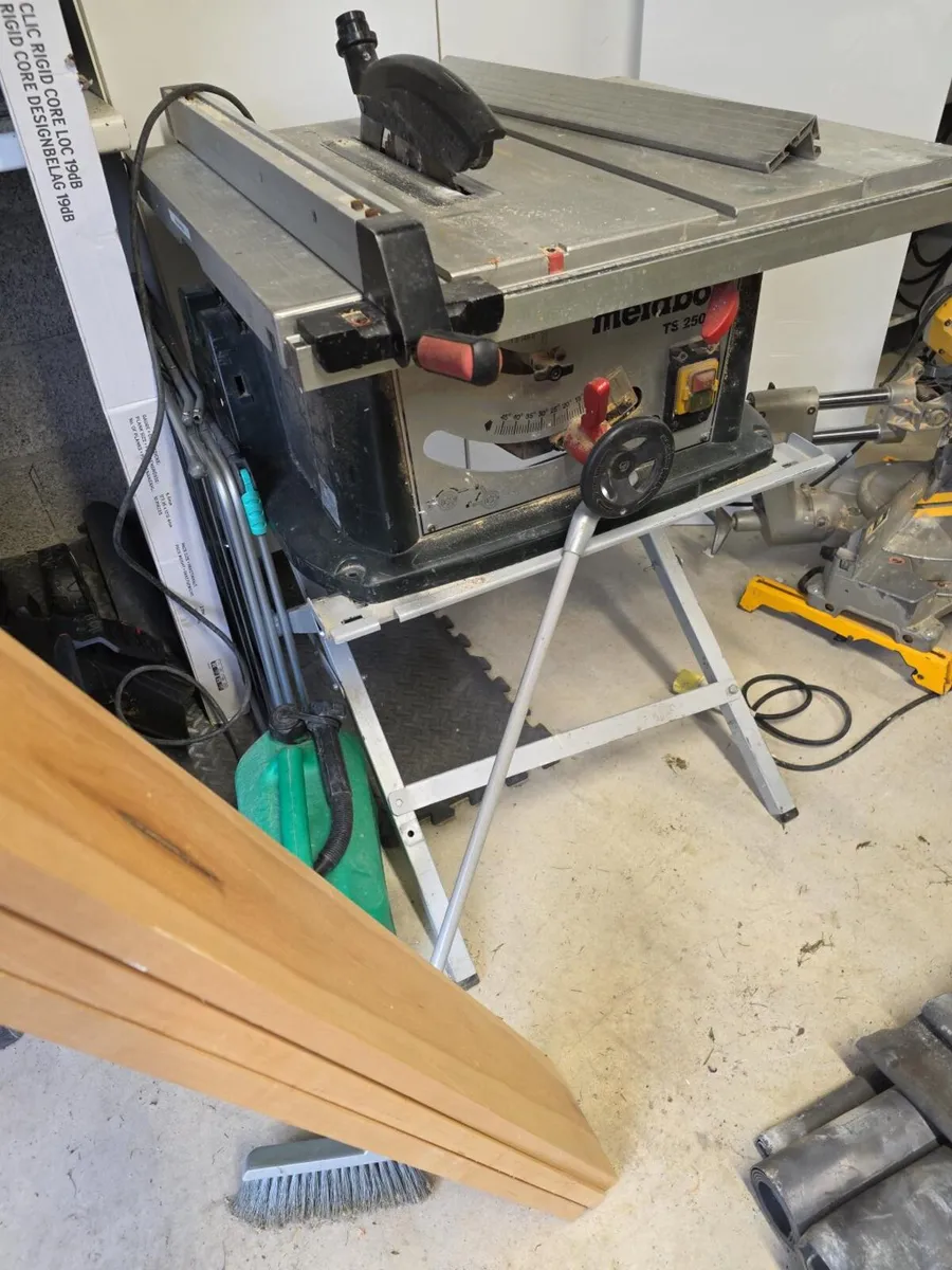 Metabo TS 250 Table Saw – Very Little Use – €300 O - Image 1
