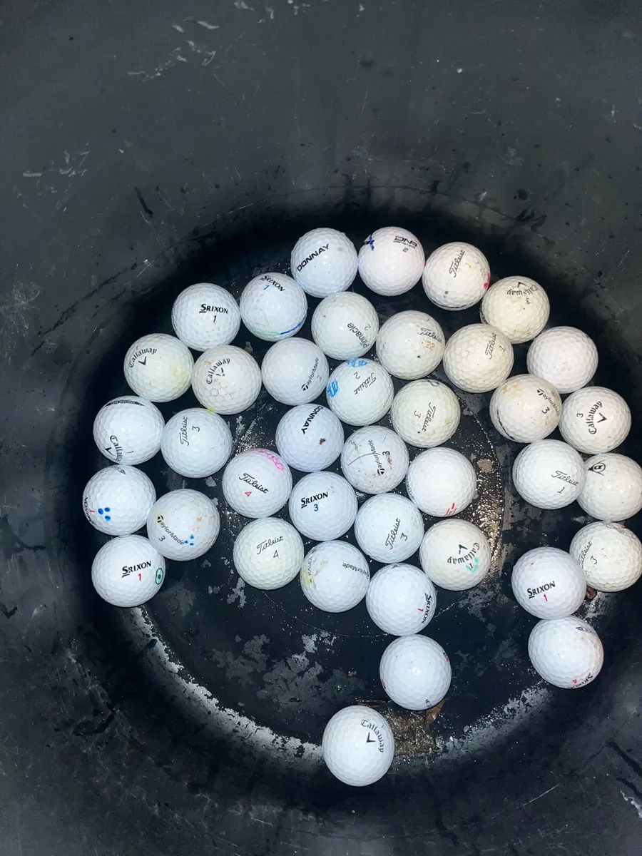 40 used golf balls-premium brands- €20