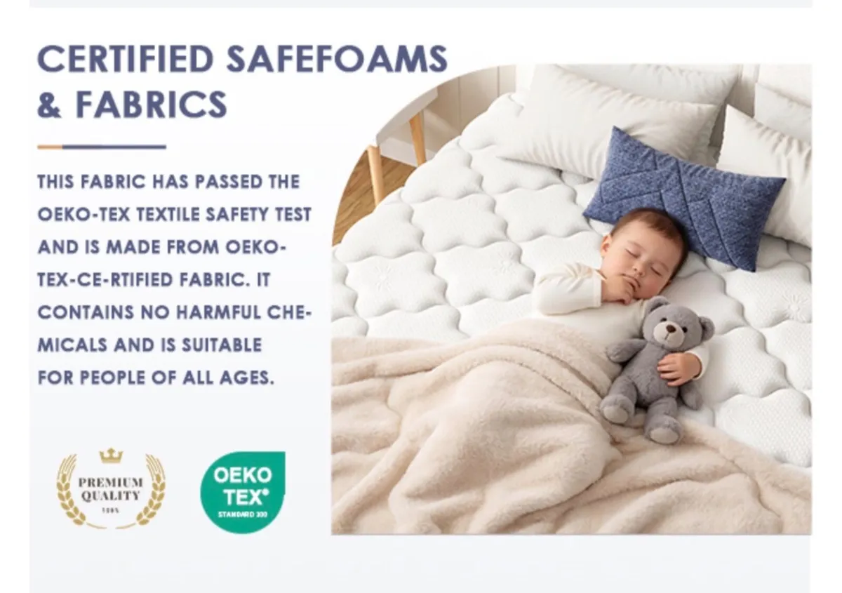King Size Mattress | 11 Inch Memory Foam & Pocket - Image 3