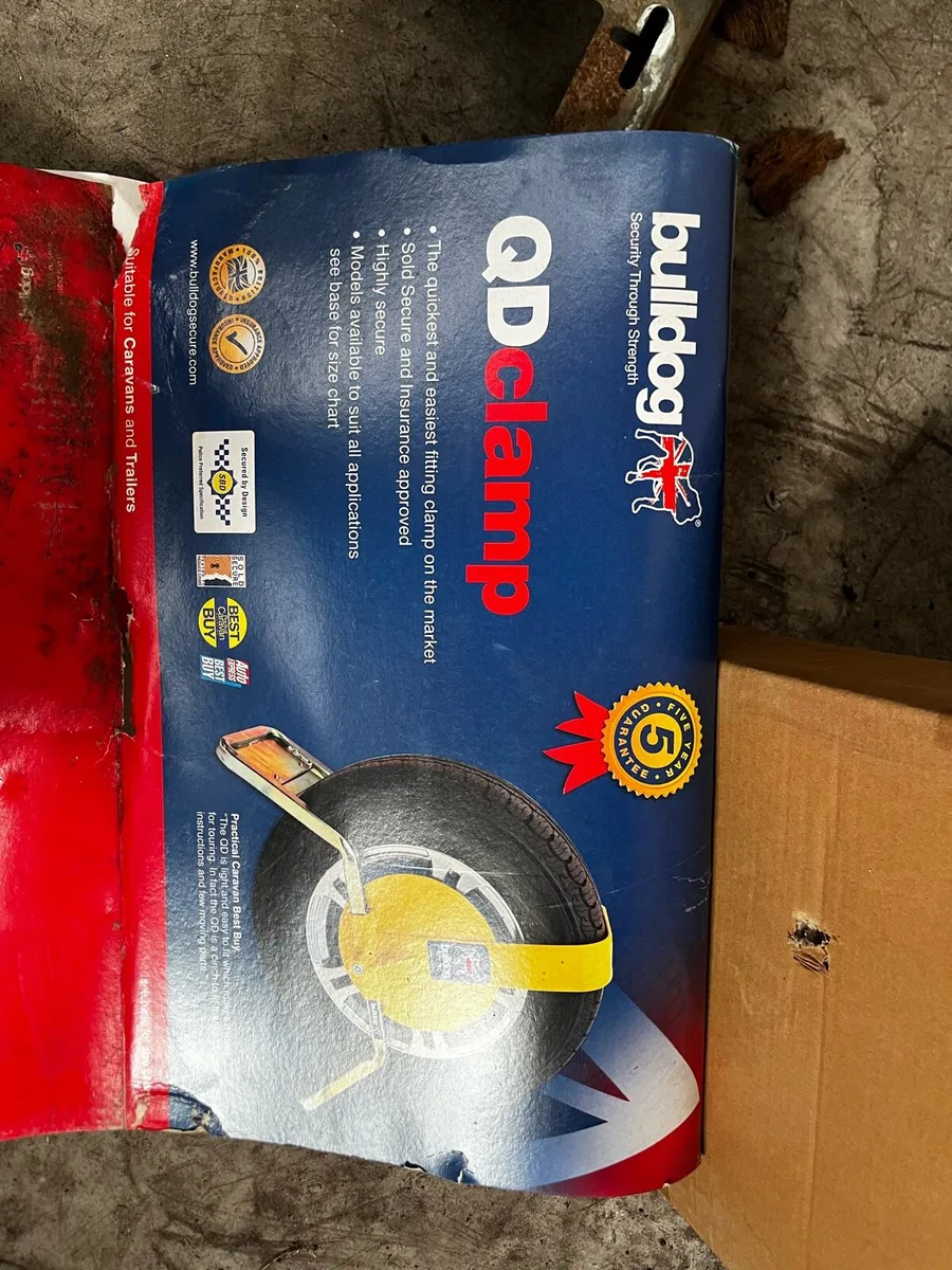 2 x BRAND NEW WHEEL CLAMP - Image 4