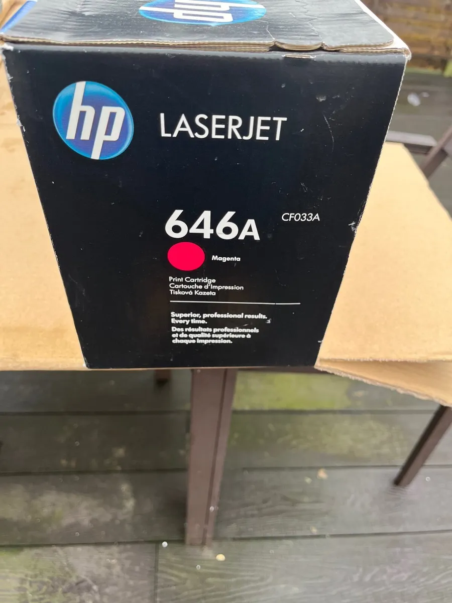HP CF033A magenta  646A Toner - Image 1