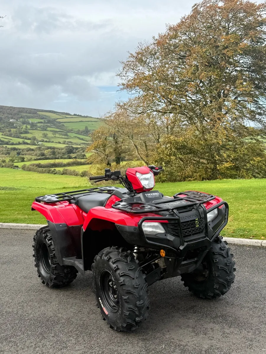 2023 Honda trx 520 low hours - Image 2