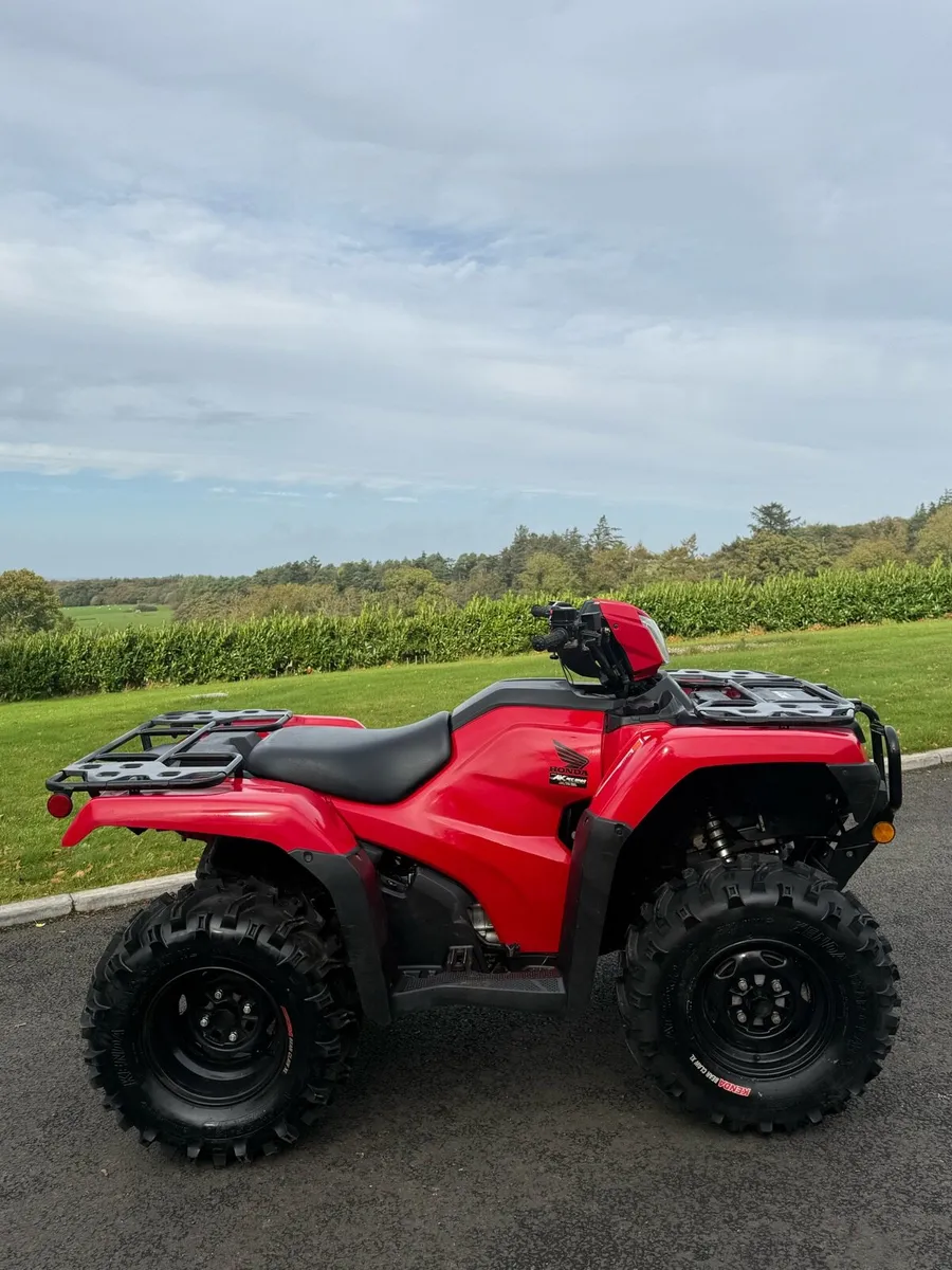 2023 Honda trx 520 low hours - Image 3