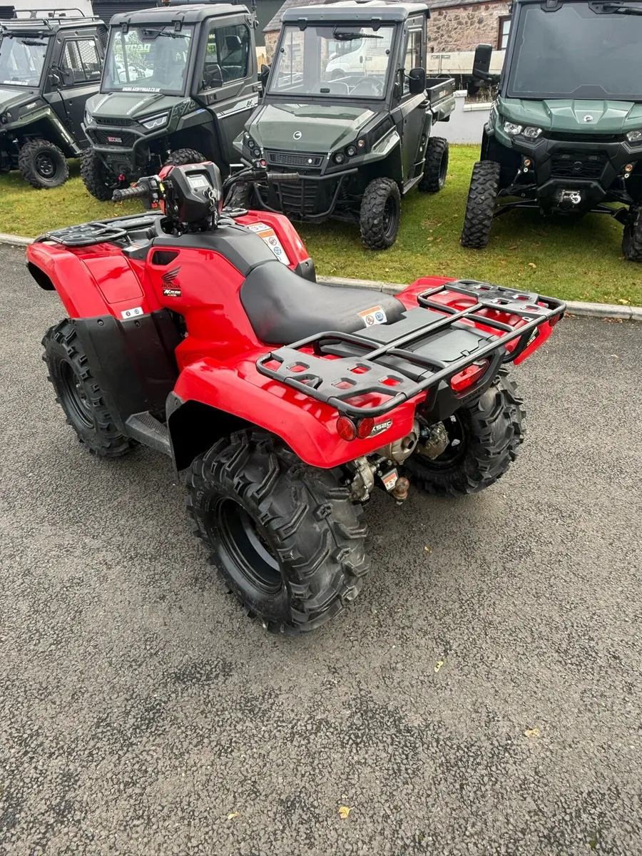 2023 Honda trx 520 low hours - Image 4