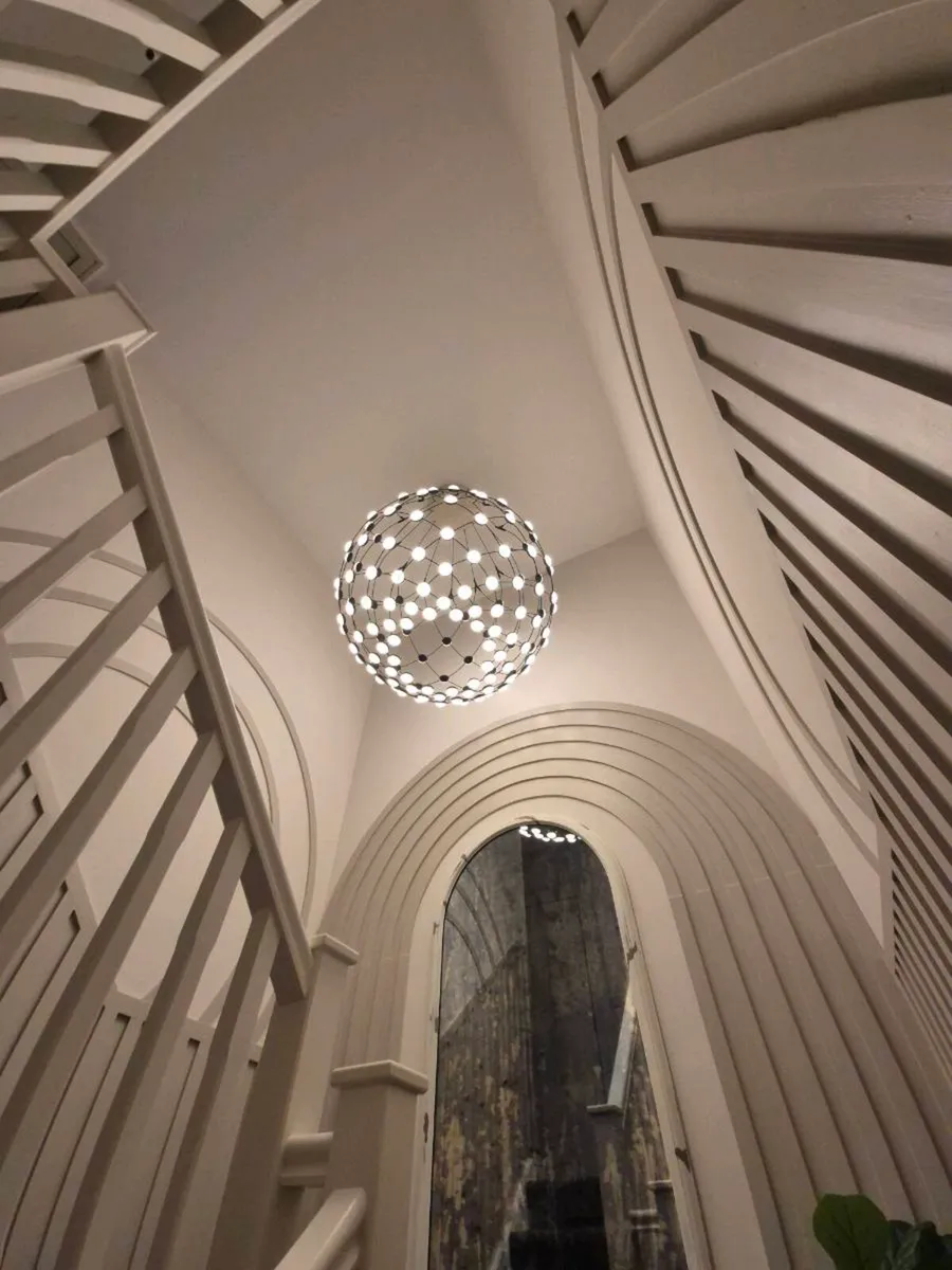 Authentic Luceplan Mesh Pendant Light Francisco Go - Image 2
