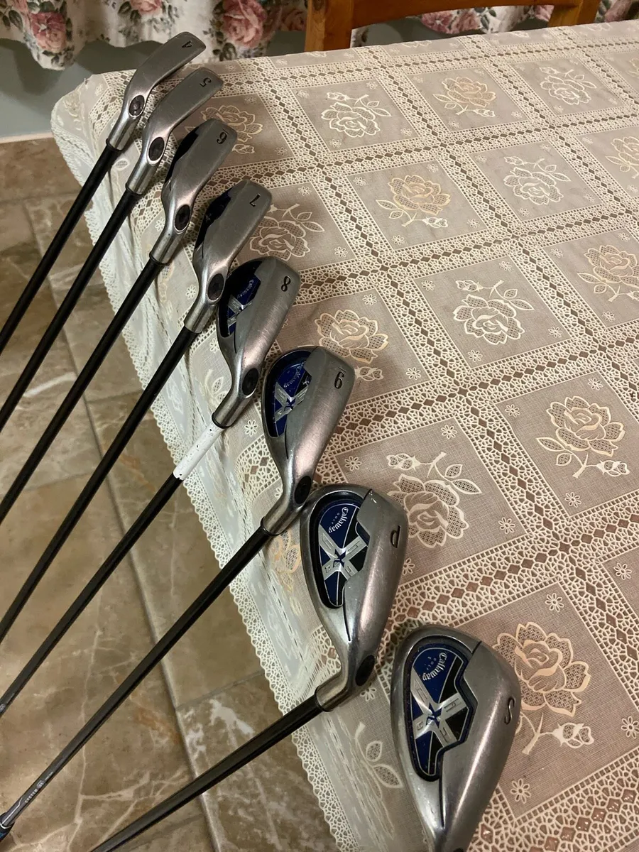 Callaway. X18.  Irons. - Image 1
