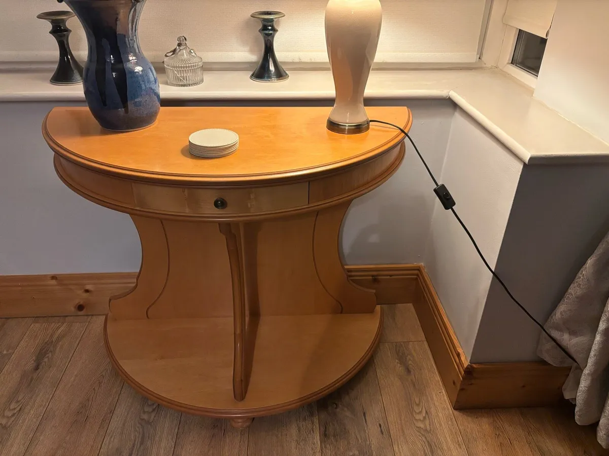 Antique hall table - Image 4
