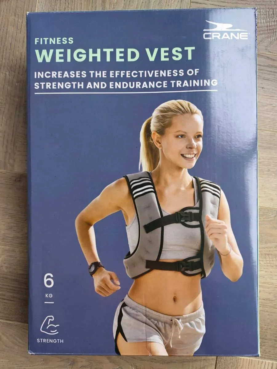 Fitness Weighted Vest 6kg - Image 1