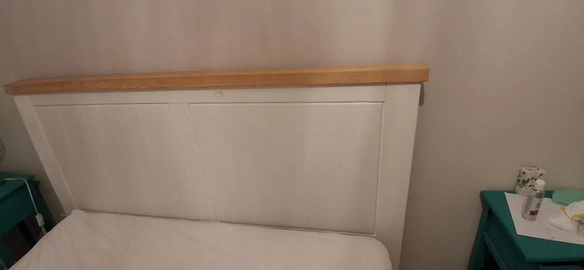Wooden bed frame (King size) - Image 3