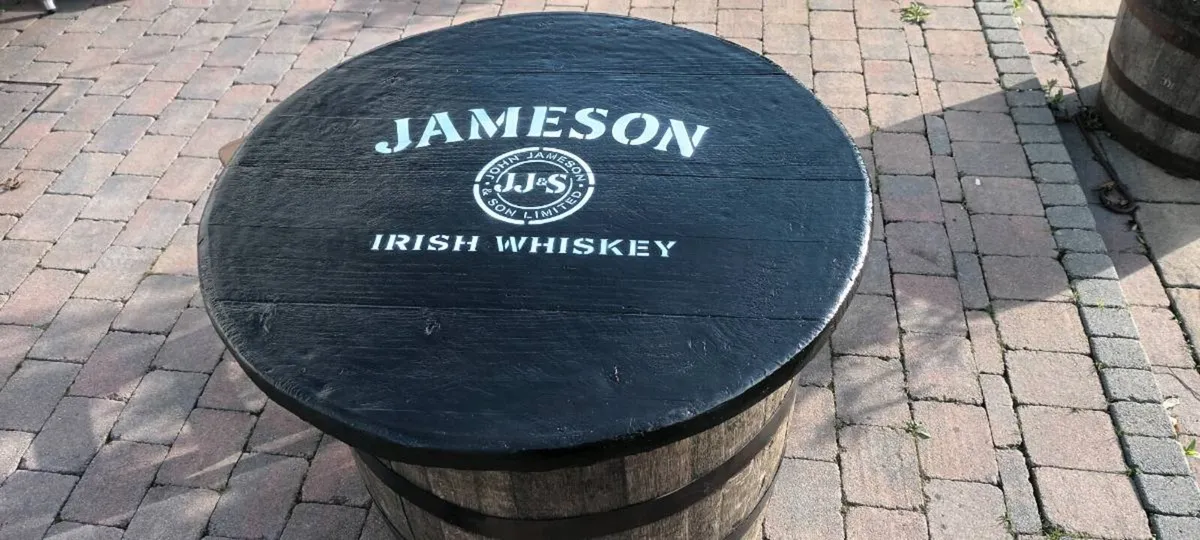 Oak barrel furniture - Image 4